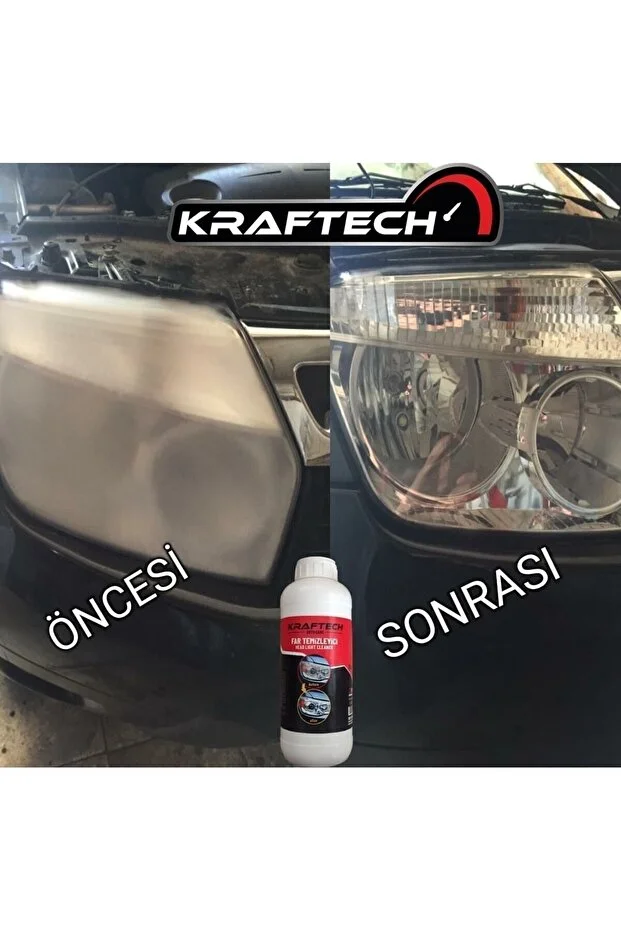 Yeni Nesil Premium I Buharlı Araba Far Temizleme Ve Parlatma Seti I - 8 Parça Ürün